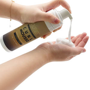 Più basso moq private label capelli della gomma piuma <span class=keywords><strong>mousse</strong></span> forte presa di lunga durata capelli ricci crea il tuo forte tenere i capelli <span class=keywords><strong>mousse</strong></span> di marca - Product Image 3