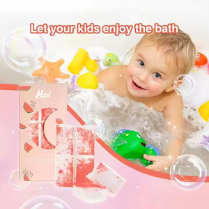Bombas de Baño Artesanales de Sandía Natural de Marca Privada, Bombas de Baño Efervescentes de <span class=keywords><strong>Chocolate</strong></span> - Product Image 3