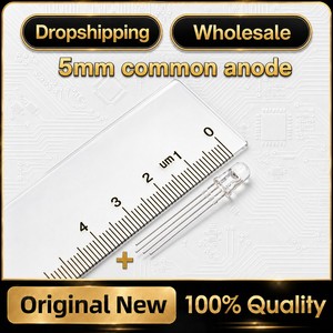 5mm 8mm 10mm Led Diode RGB Light Emitting 4 Pin Common Anode Cathode Tricolor <strong>Multicolor</strong> Clear <strong>Diffused</strong> DIY PCB Lamp Bulb - Product Image 6