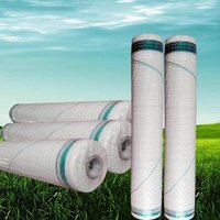 Filet d'emballage robuste en PEHD pour balles de foin rondes, protection UV, pour ensilage agricole, 1,23 m x 3000 m