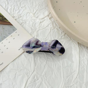 Kinling Conception OEM Personnalisé Acétate Vintage <span class=keywords><strong>Goody</strong></span> Style Barrettes À Cheveux En Forme D'arc Pince À Ressort - Product Image 6