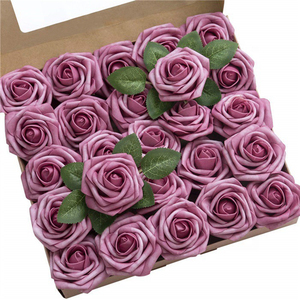 Wholesale Hot Sale Rose PE Peony <b>Artificial</b> <b>Flowers</b> Bouquet Big Head Bud Cheap Indoor Wedding Decoration for Valentine's Day - Product Image 6