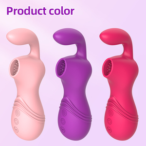 Meistverkaufter Wasserdichter Geräuschloser Saugvibrator - <span class=keywords><strong>12</strong></span> Frequenz-Vibrationen Saugend für Weibliche Masturbation Sexspielzeug - Product Image 5