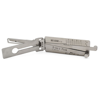 Lishi 2 en 1 HU100R/HU127 Outil de crochetage de serrures pour contacteur d'allumage et serrure de porte, et décodeur authentique pour la nouvelle BMW 2010
