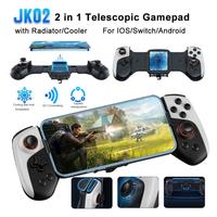 Manette de jeu télescopique JK02 avec radiateur semi-conducteur, refroidisseur de jeu pour téléphone mobile IOS/Switch/Android, joystick de jeu