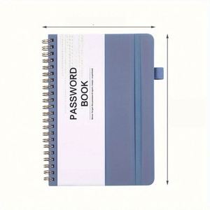 Cuaderno de Contraseñas A5 de Cuero PU con Índice Alfabético, Organizador Compacto y Duradero para Guardar Ingresos de Cuenta - Product Image 2