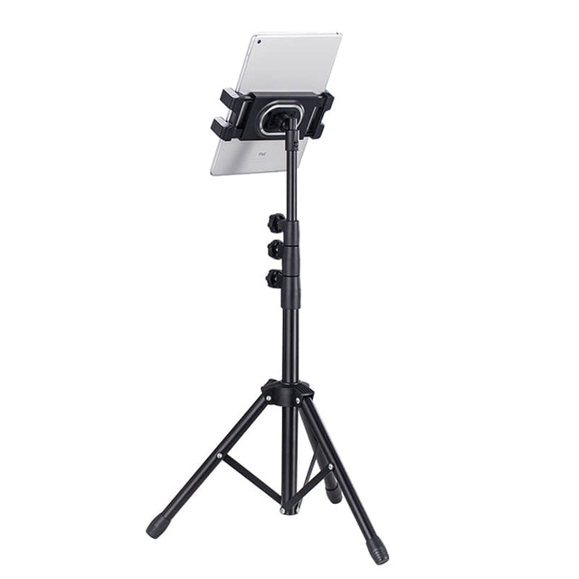 Tablet Phone Tripod Stand for 5-12.9 Inch Tablet Phone Tripod Stand Mount