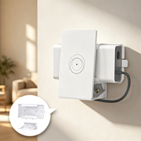 Support mural pour routeur EDUP Starlink V5 UTR-251, support d'alimentation 2-en-1, support ABS, gestion des câbles