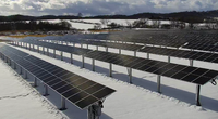 Traqueur solaire à double axe 360° °   Azimut 90 °   Élévation pour les systèmes de concentrateurs CPV