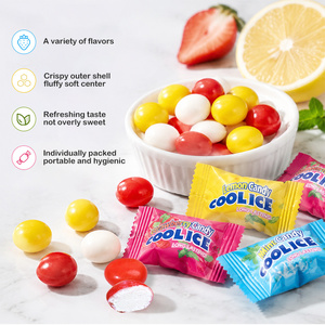 Dragées à la menthe rafraîchissantes et croquantes avec centre liquide, bonbons longue durée pour une haleine fraîche - Product Image 6