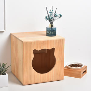 Groothandel Houten Dierenhuis Voor Katten En Honden Teddyhond Huis Kat Kasteel - Product Image 3