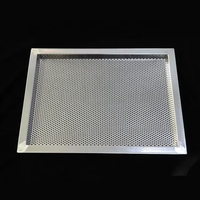 Plateau de cuisson perforé en acier inoxydable 304 de qualité alimentaire pour four, idéal pour le pain, la pâtisserie, le séchage des fruits et légumes