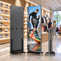 Pantalla LED Publicitaria Digital para Interiores con Control Remoto WiFi, P2 1920x640mm, Publicación en la Nube, Plug and Play, Proyectos para Aeropuertos