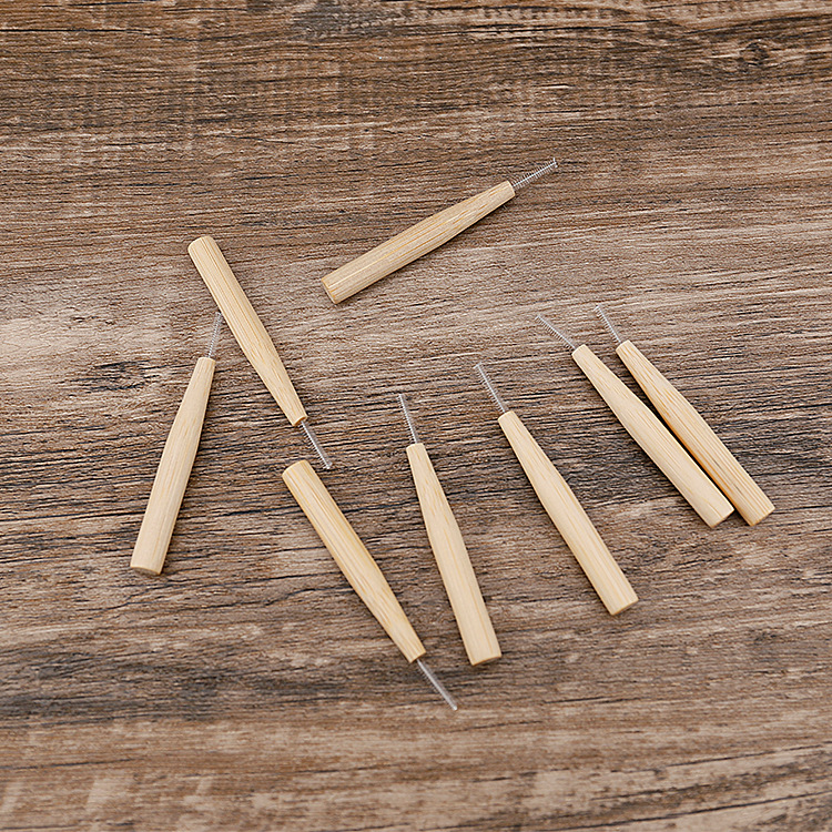 Бамбуковая межзубная щетка, Экологичная зубная щетка, межзубные щетки