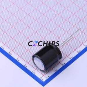 ตัวเก็บประจุอิเล็กโทรไลต์อะลูมิเนียมแบบ Through-Hole รุ่น EEUTP1E272S ขนาด D18xL20 มม. 2700uF 20% 25V 2.7A-100kHz - Product Image 2