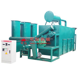 Moteur continu de four de carbonisation de coquille de noix de coco de four de production de <span class=keywords><strong>charbon</strong></span> de bois de sciure de bois sans fumée pour la production de <span class=keywords><strong>charbon</strong></span> de bois de four - Product Image 2