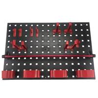 OGAS OEM planche à chevilles en plastique outils de quincaillerie planche suspendue étagère organisateur support mural support de stockage Durable panneau perforé