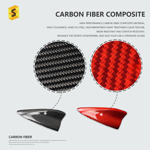 Наружные аксессуары из натурального углеродного волокна, универсальная декоративная антенна из углеродного волокна для <span class=keywords><strong>Mazda</strong></span> Axela CX-<span class=keywords><strong>3</strong></span> CX-4 CX-5 CX-8 - Product Image 6