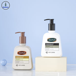 Botella de Plástico <span class=keywords><strong>HDPE</strong></span> de 300 ml con Bomba Pulverizadora, Tipo Presión, Impresión Serigráfica, para Champú, Loción, Crema Facial y Otros Líquidos - Product Image 4