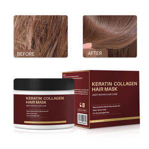 תמצית אורגנית החלקה עמוק תיקון לחות לחות הקולגן הטוב ביותר קולגן וקרטין שיער מרכך - Product Image 6