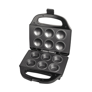 Machine à gaufres pour chien de maïs Machine à gaufres pour hot-dogs à cuisson double face avec plaques antiadhésives Faire <span class=keywords><strong>6</strong></span> mini tartes pour chiens de maïs en quelques <span class=keywords><strong>minutes</strong></span> - Product Image 4