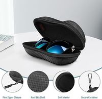 Étui à lunettes rigide en EVA, directement de l'usine, boîte de transport protectrice pour la plupart des lunettes, idéal pour les voyages