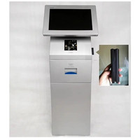 Distributeur automatique de billets pour les files d'attente de concert avec QR Scanner Caméra NFC auto-enregistrement dans les kiosques de paiement à écran tactile des hôtels