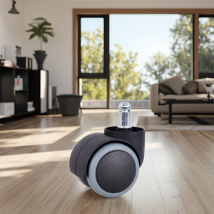 Moderne 50mm Bürostuhl-Möbelrollen <span class=keywords><strong>Nylon</strong></span>-Rollenteile mit Stil für Wohnzimmer-Accessoires - Product Image 2