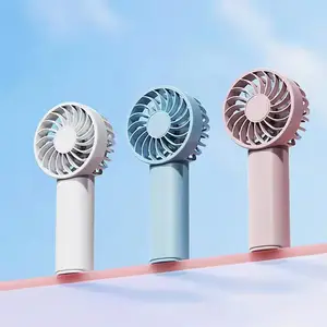 2024 Venta caliente Mini ventilador portátil Precio barato Ventiladores inteligentes para escuela al aire libre Ventilador pequeño