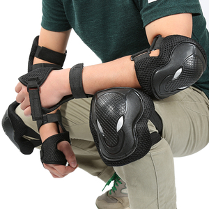 Juego de 6 Protectores <span class=keywords><strong>para</strong></span> Rodilla, Codo y Muñeca <span class=keywords><strong>para</strong></span> Ciclismo, Patinaje, Skateboard, Monopatín y Scooter - Product Image 1