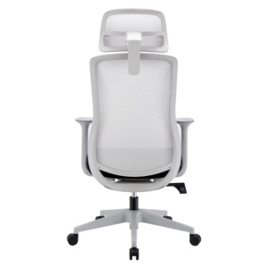 Đen thiết kế hiện đại Ergonomic Ghế văn phòng cao trở lại thoải mái lưới ghế cho hội nghị phòng máy tính có thể điều chỉnh tựa đầu - Product Image 3