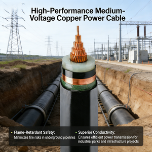 कारखाने प्रत्यक्ष 8.7/15kv <span class=keywords><strong>3</strong></span> कोर कॉपर xlpe इन्सुलेट केबल पावर ट्रांसमिशन और वितरण के लिए - Product Image 3