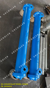 Refroidisseur <span class=keywords><strong>d</strong></span>'huile à calandre et tubes sur mesure OEM pour les systèmes auxiliaires des sidérurgies - Product Image 3