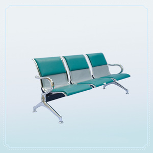 เก้าอี้เหล็กสำหรับนั่งรอแบบสามที่นั่ง แถวเดียว ทนทาน ใช้งานเชิงพาณิชย์ - Product Image 3