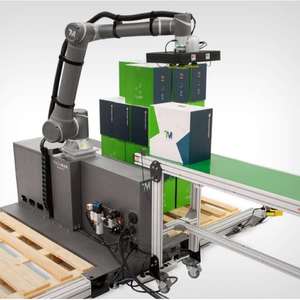 Bras robotisé à 6 axes Cobot TM12 avec pince robotique CNGBS RGV pour robot de préhension et de placement automatisé en entrepôt - Product Image 2