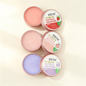 Crème de secours <span class=keywords><strong>pour</strong></span> cuticules | Mains, coudes et pieds secs et craquelés | Beurre de karité et huile de jojoba | Réparation et croissance des ongles, Vegan - Product Image 1
