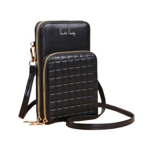 Latest Men's Luxury Chain PU Leather Designer Letter Pattern Shoulder Strap Handbag Fashion Messenger Cross Handbag - Product Image 1