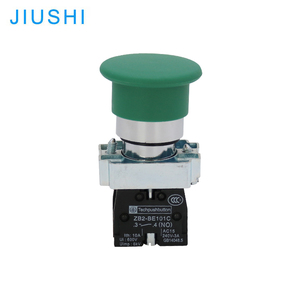 XB2-BC31 <strong>Green</strong> 1NO 22mm Mushroom <strong>Push</strong> <strong>Button</strong> 1NO Momentary BC42 <strong>Red</strong> 1NC - Product Image 1