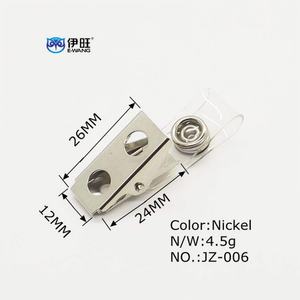 Porta Tarjetas de Identificación EWANG, Clip para Credencial, Accesorios para Exhibición de Arte y Manualidades - Product Image 2