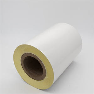 Rouleau de papier auto-adhésif 75 g/m² avec revêtement <span class=keywords><strong>miroir</strong></span> pour étiquettes de masquage, adhésif activé par l'eau et thermofusible, simple face - Product Image 4