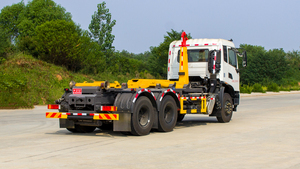 รถยกขยะ15cbm 10ล้อ20m3ตะขอเกี่ยวแบบม้วนปิดได้คุณภาพสูงรถดัมพ์ขยะรีไซเคิลขยะ - Product Image 6