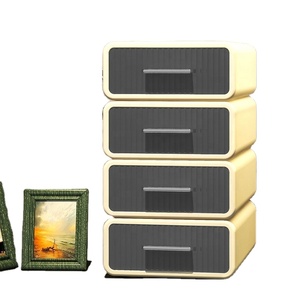 Organizador de Plástico para Oficina u Hogar, Cajones Apilables para Escritorio, Almacenamiento de Teléfono y Papelería, Caja de Almacenamiento con Asa - Product Image 6