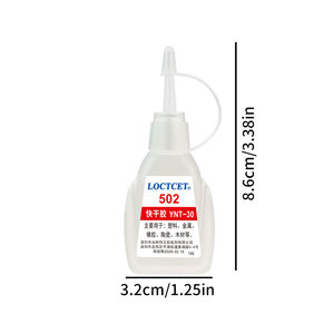 LOCTITE 502 Adesivo Istantaneo Super Colla 502 OEM Multifunzionale Asciugatura Rapida per Metallo Plastica <span class=keywords><strong>Legno</strong></span> Adesivo a Fissaggio Rapido 502 - Product Image 6