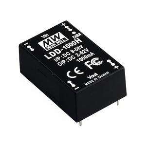 Mean Well LDD-1000H 12V Taiwan Switching DC-DC Converter 52W 1000mA Single Channel Buck-Boost <b>LED</b> <b>Driver</b> - Product Image 2