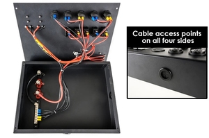 Interruptores Precableados con 2 Puertos USB, Panel de Control de Distribución de 12V para Caravana 4x4, Caja de Control para Toldo, 5X 16A - Product Image 4