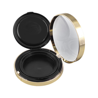 Vente en gros de boîtes compactes cosmétiques rondes vides de 15 g, boîte à coussin d'air, boîte à poudre BB, emballage de maquillage avec logo personnalisé