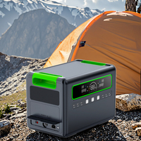 Hors réseau 220v maison extérieure haute capacité batterie externe 3kw Portable Camping générateur solaire onde sinusoïdale pure 3000w centrale électrique