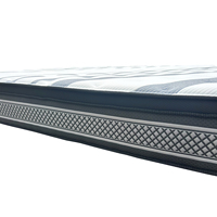 Meistverkaufte Sleepwell Hybrid-Matratze Mittelfeste Gel-Memory-Foam-Kühlmatratze Abnehmbarer Bezug Für Krankenhaus- und Hotelgebrauch 10cm Dick Schlafzimmer
