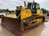 Bulldozer usado original Komatsu D65PX Bulldozer oruga Bulldozer hidrostático de viaje con EPA CE para Venta barata