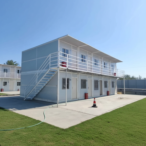 Container Abitativo TOPPRE a Montaggio Rapido e Semplice, Struttura in Acciaio Leggero, Casa Prefabbricata Pieghevole, Ufficio, Negozi Container da 20 piedi - Product Image 6